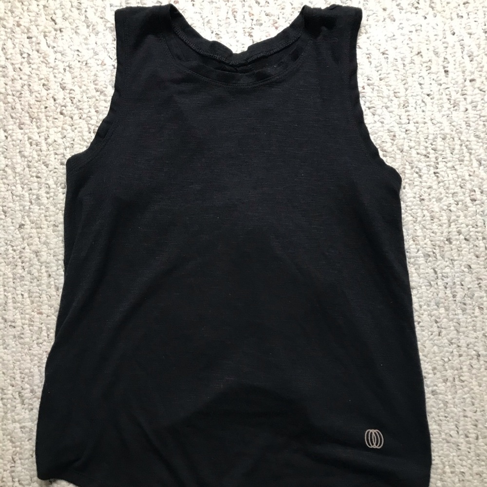 Balance Collection Black Open Back Top